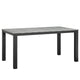 Modway Maine 63" Outdoor Patio Dining Table | Outdoor Tables | Modishstore-8