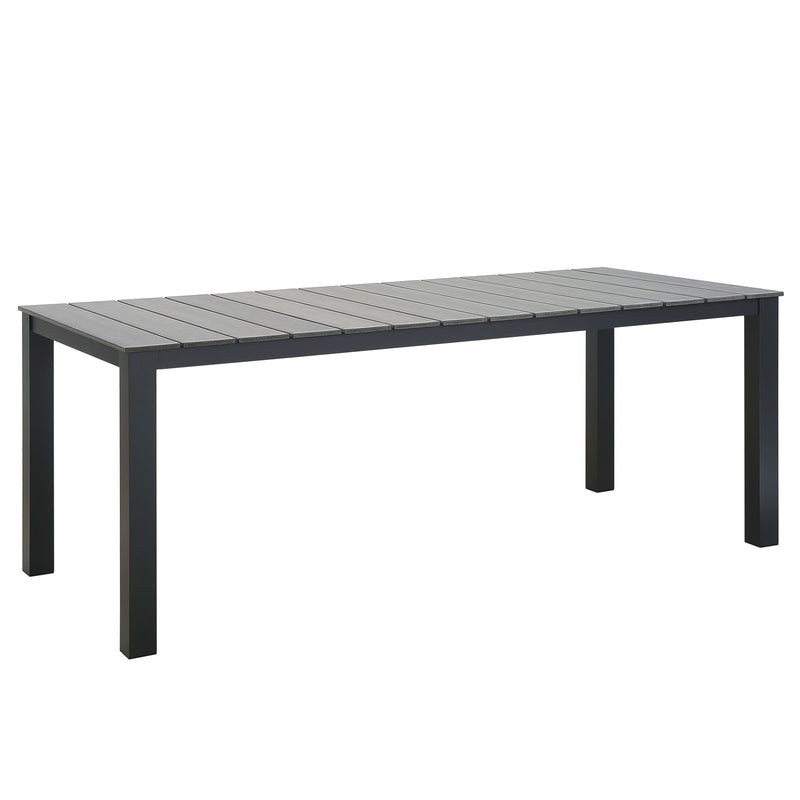 Modway Maine 80" Outdoor Patio Dining Table - EEI-1509 | Outdoor Tables | Modishstore - 2