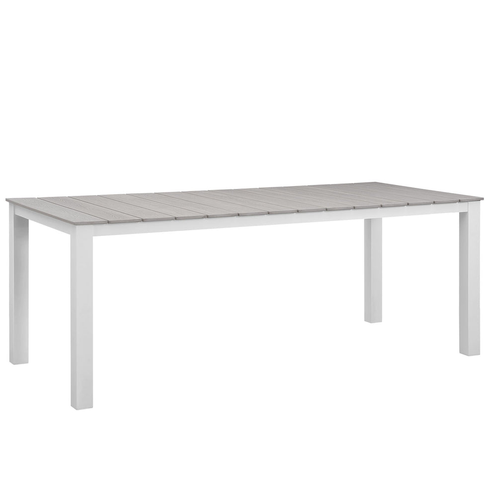 Modway Maine 80" Outdoor Patio Dining Table - EEI-1509 | Outdoor Tables | Modishstore - 1