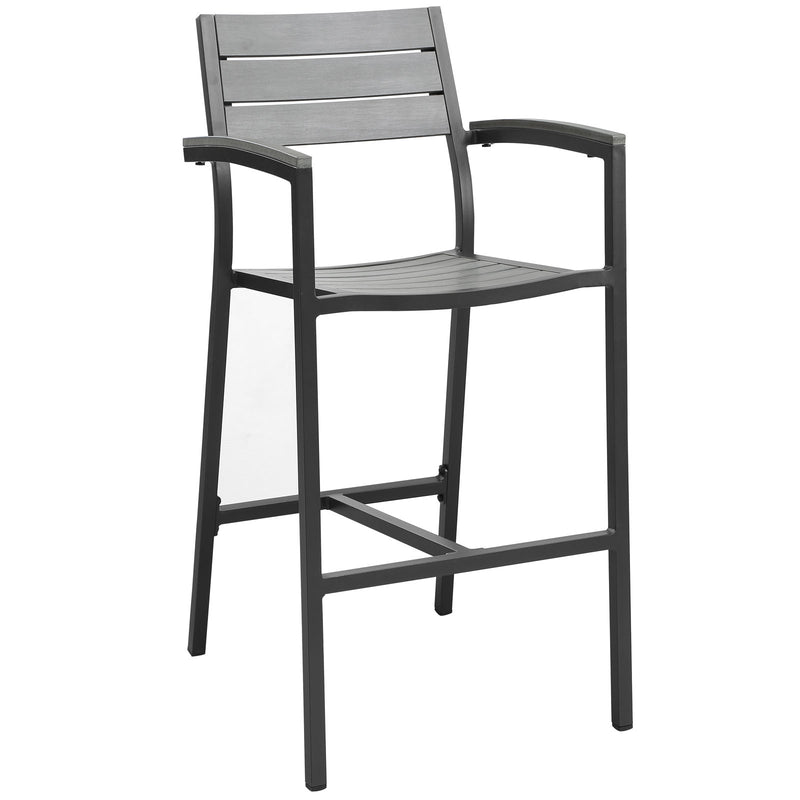 Modway Maine Outdoor Patio Bar Stool - EEI-1510 | Bar Stools | Modishstore - 2