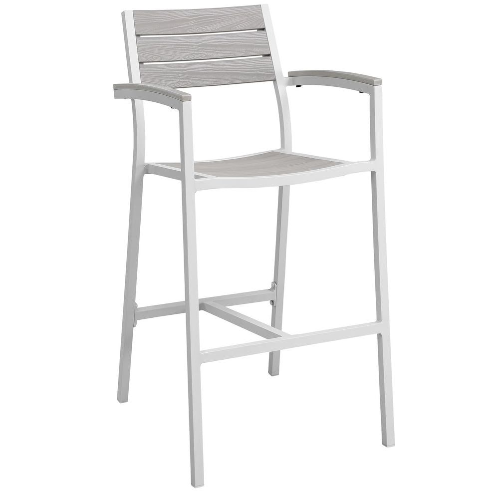 Modway Maine Outdoor Patio Bar Stool - EEI-1510 | Bar Stools | Modishstore - 1