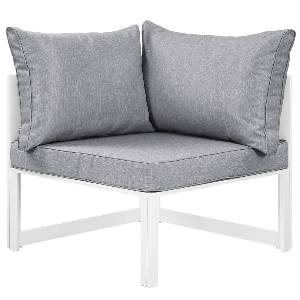 Modway Fortuna Corner Outdoor Patio Armchair - EEI-1518 | Outdoor Chairs | Modishstore - 1