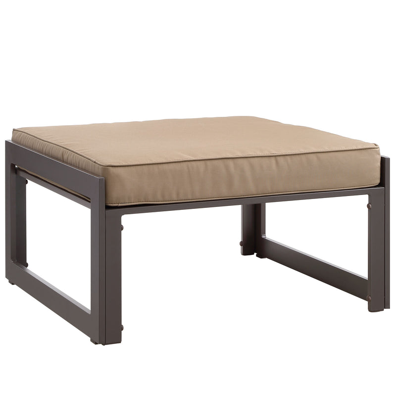 Modway Fortuna Outdoor Patio Ottoman - EEI-1521 | Outdoor Ottomans | Modishstore - 3