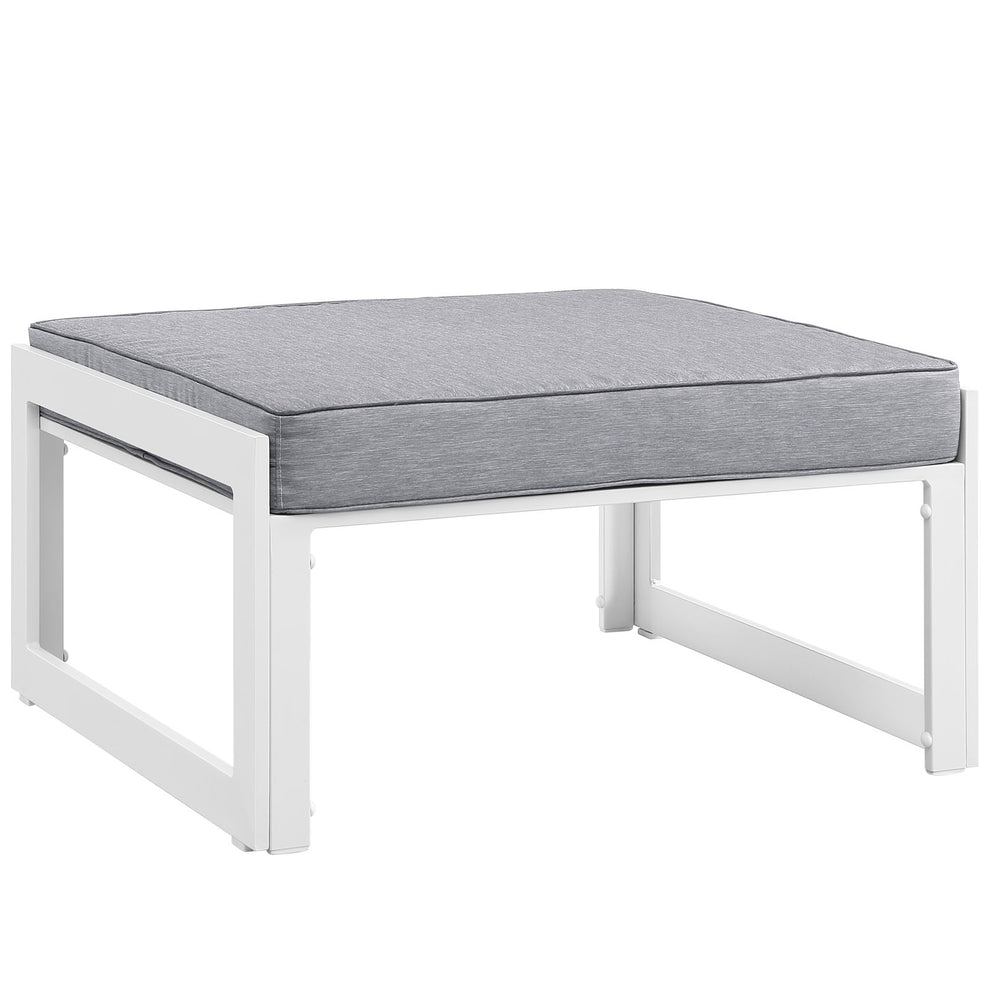 Modway Fortuna Outdoor Patio Ottoman - EEI-1521 | Outdoor Ottomans | Modishstore - 1
