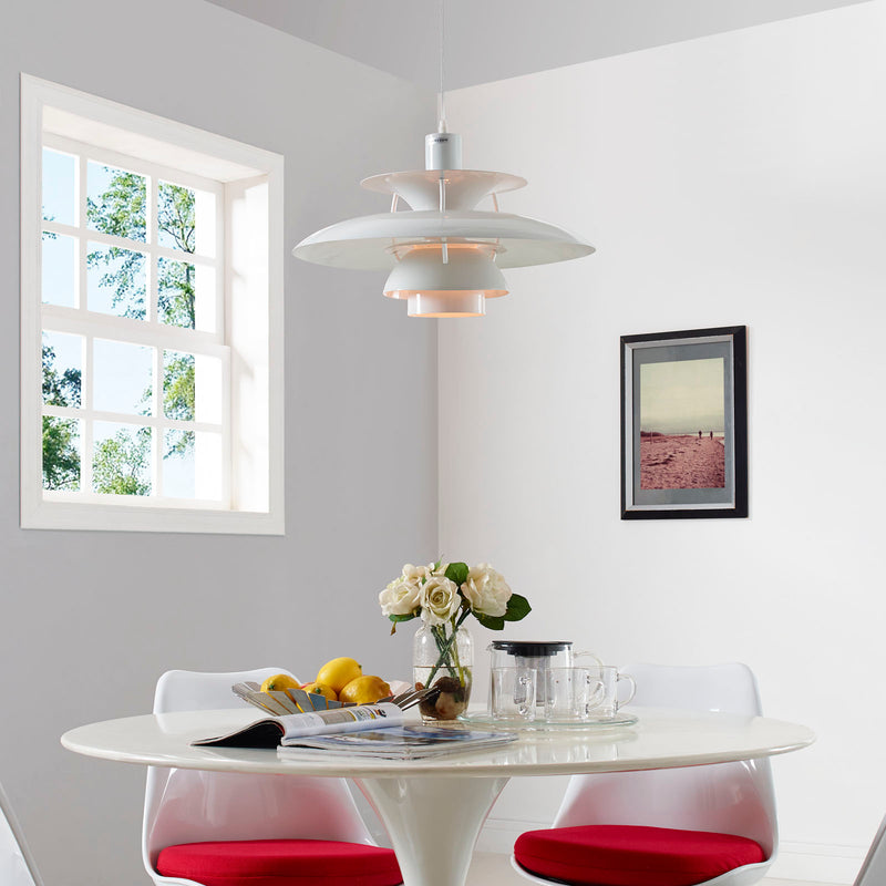 Rebound 19" Stainless Steel Chandelier By Modway - EEI-1553 | Chandeliers | Modishstore - 1