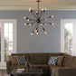 Beam Stainless Steel Chandelier By Modway - EEI-1562 | Chandeliers | Modishstore - 1