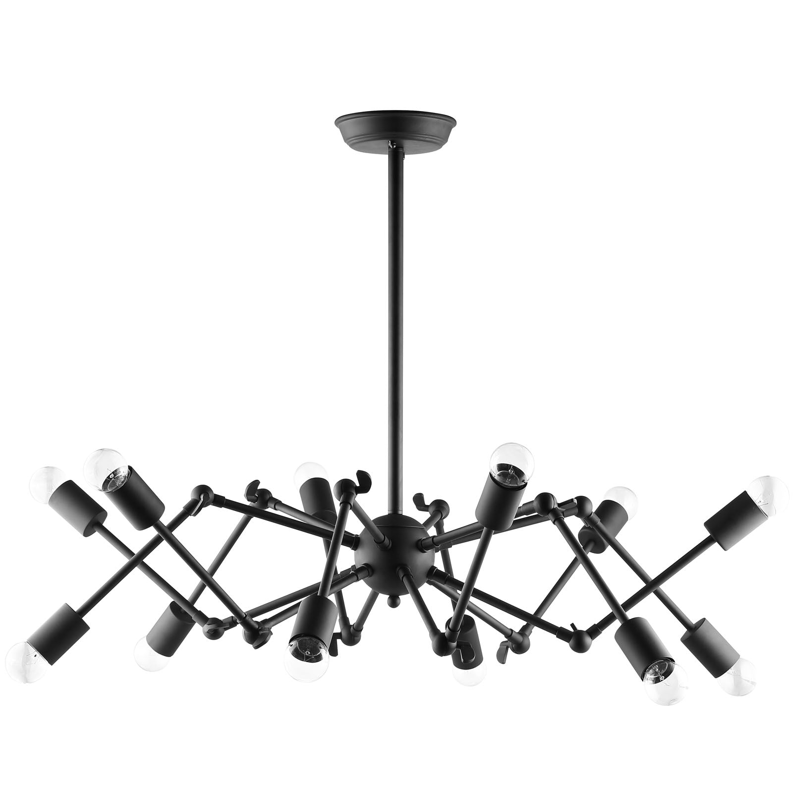 Modway Tagmata Ceiling Fixture - Black | Ceiling Lamps | Modishstore-2