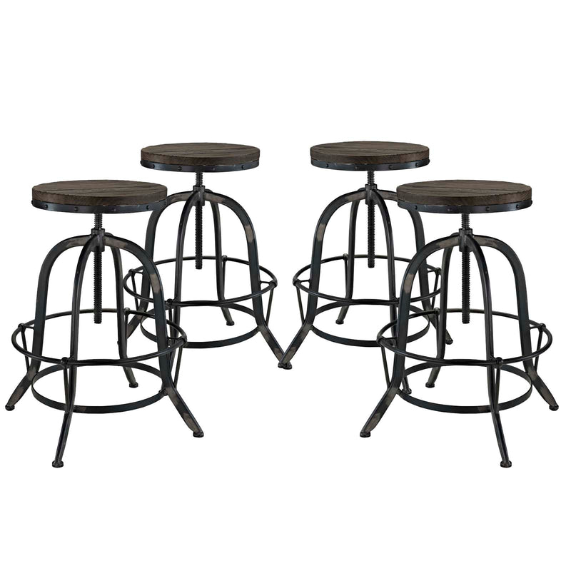 Modway Collect 4 Piece Dining Set - EEI-1607 | Dining Chairs | Modishstore - 2