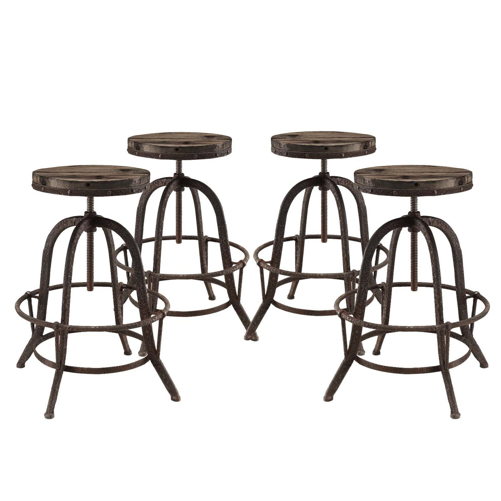 Modway Collect 4 Piece Dining Set - EEI-1607 | Dining Chairs | Modishstore - 1