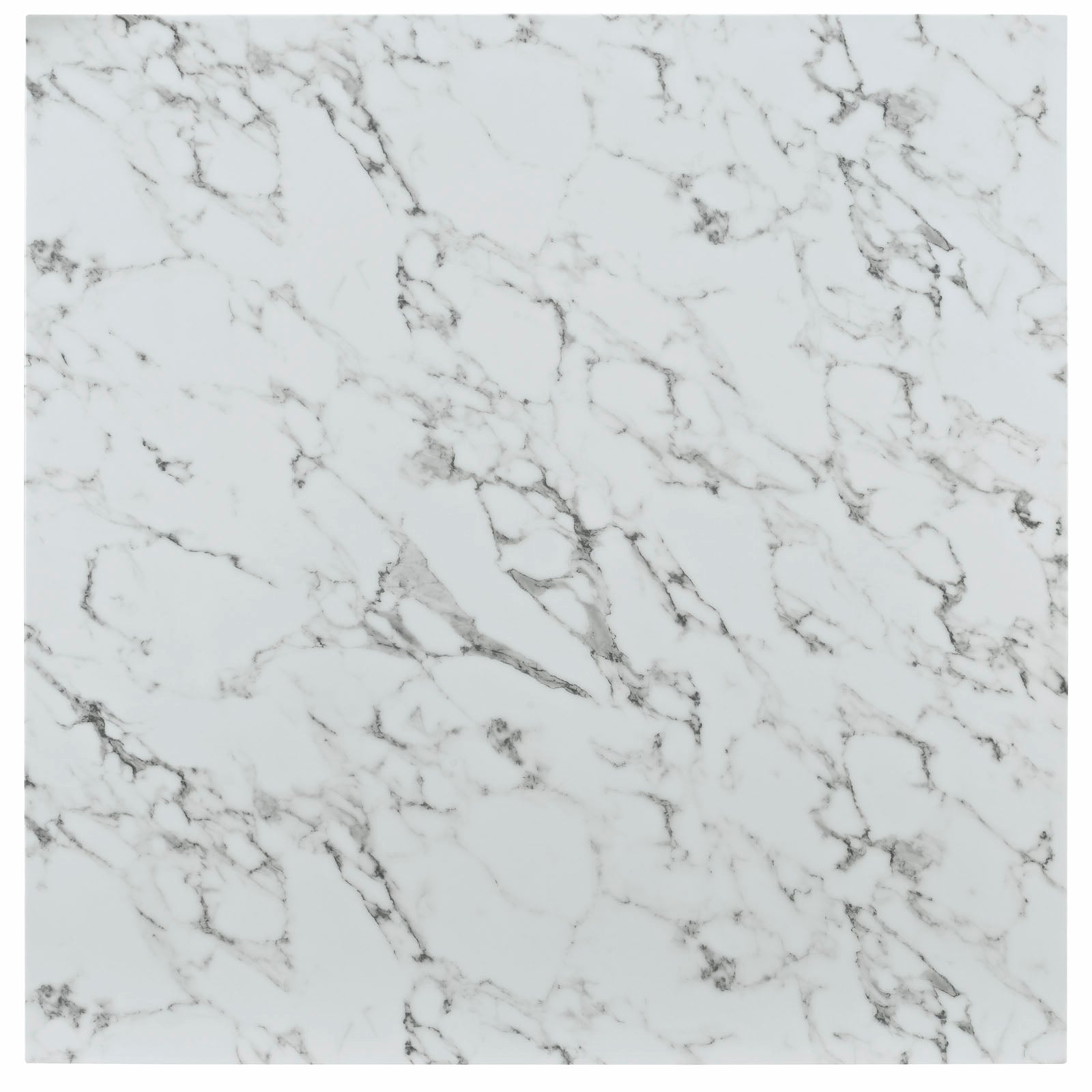 Lippa 48" Square Artificial Marble Dining Table By Modway - EEI-1638 | Dining Tables | Modishstore - 3