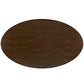 Modway Lippa 78" Oval Wood Dining Table in Walnut | Dining Tables | Modishstore-2