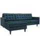 Modway Empress Left-Arm Sectional Sofa | Sofas | Modishstore-31