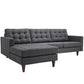 Modway Empress Left-Arm Sectional Sofa - EEI-1666 | Sectional | Modishstore - 5