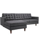 Modway Empress Left-Arm Sectional Sofa | Sofas | Modishstore-30