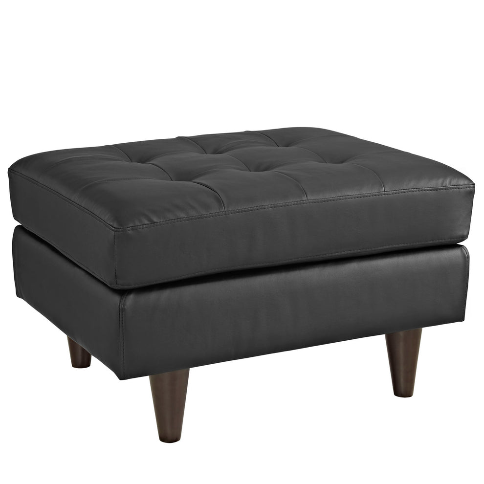 Modway Empress Leather Ottoman - EEI-1668 | Ottomans | Modishstore - 2