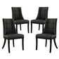 Modway Noblesse Vinyl Dining Chair - Set of 4 - EEI-1678 | Dining Chairs | Modishstore - 7