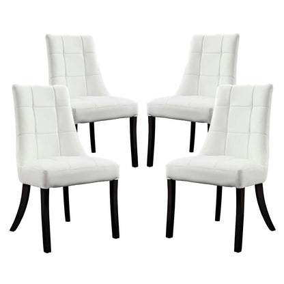 Modway Noblesse Vinyl Dining Chair - Set of 4 - EEI-1678 | Dining Chairs | Modishstore - 2