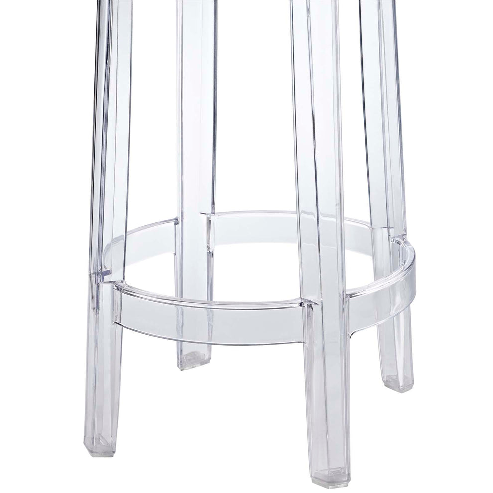 Modway Casper Counter Stool - Clear - EEI-171 | Counter Stools | Modishstore - 3