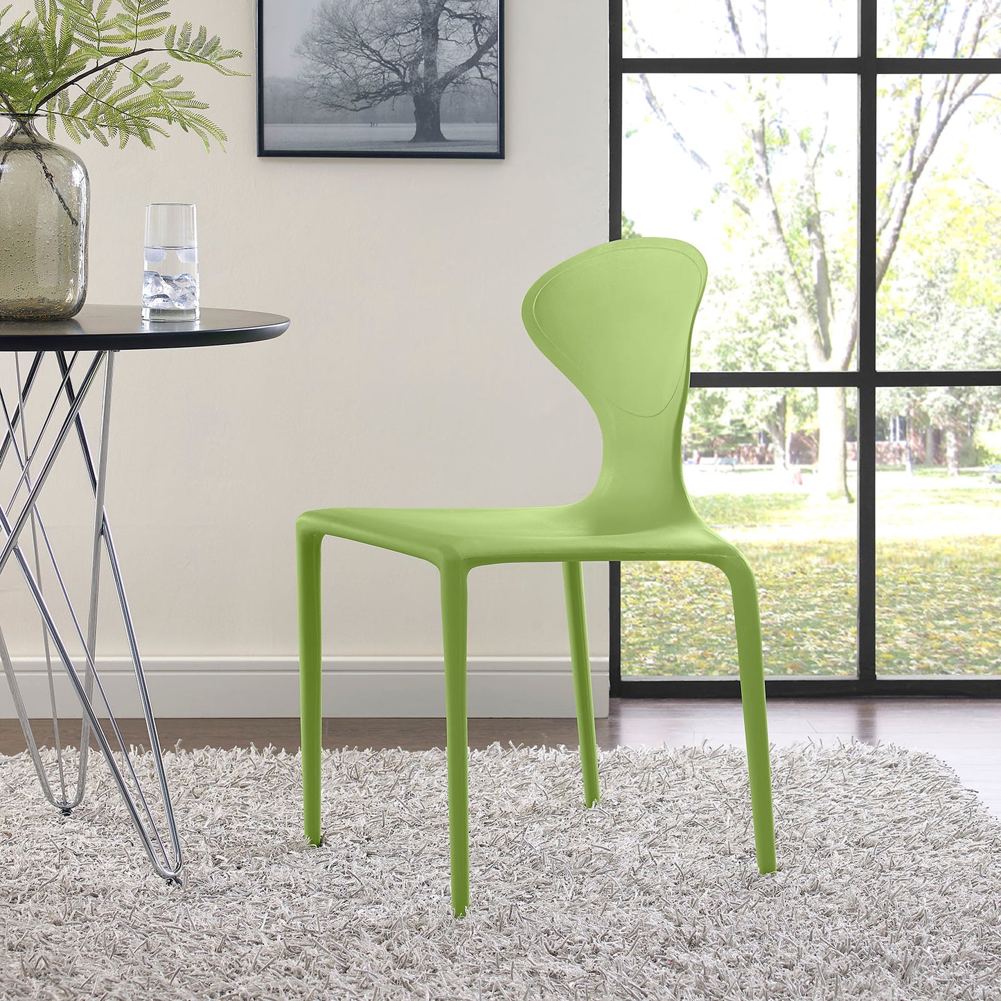 Draw Dining Side Chair By Modway - EEI-1715 | Dining Chairs | Modishstore - 1