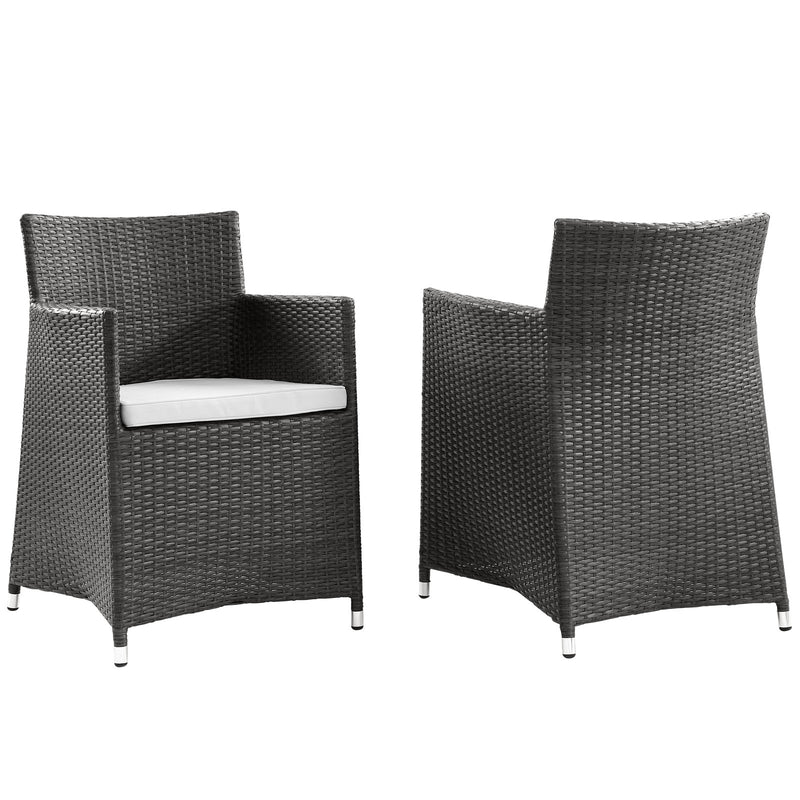 Modway Junction Armchair Outdoor Patio Wicker - Set of 2 - EEI-1738 | Outdoor Chairs | Modishstore - 2