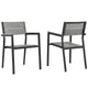 Modway Maine Dining Armchair Outdoor Patio - Set of 2 | Outdoor Chairs | Modishstore-10