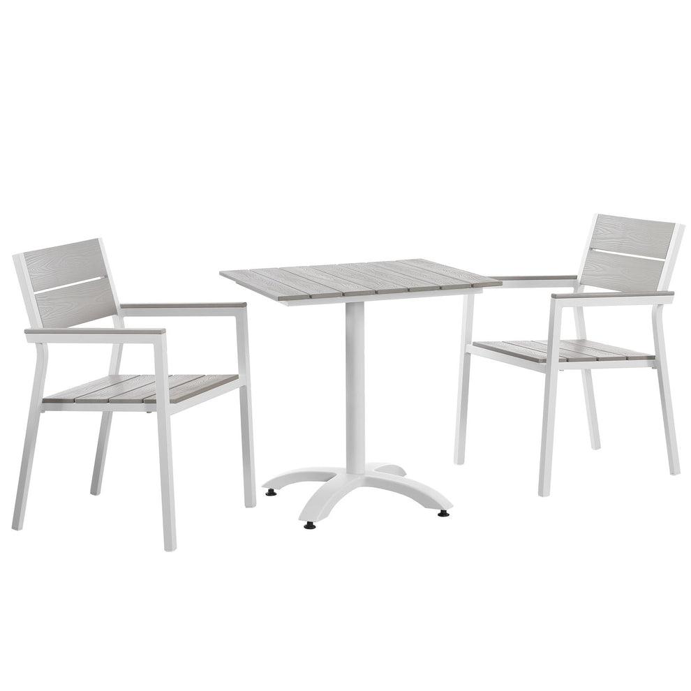 Modway Maine 3 Piece Outdoor Patio Dining Set - EEI-1759 - EEI-1759 | Outdoor Dining Sets | Modishstore - 1