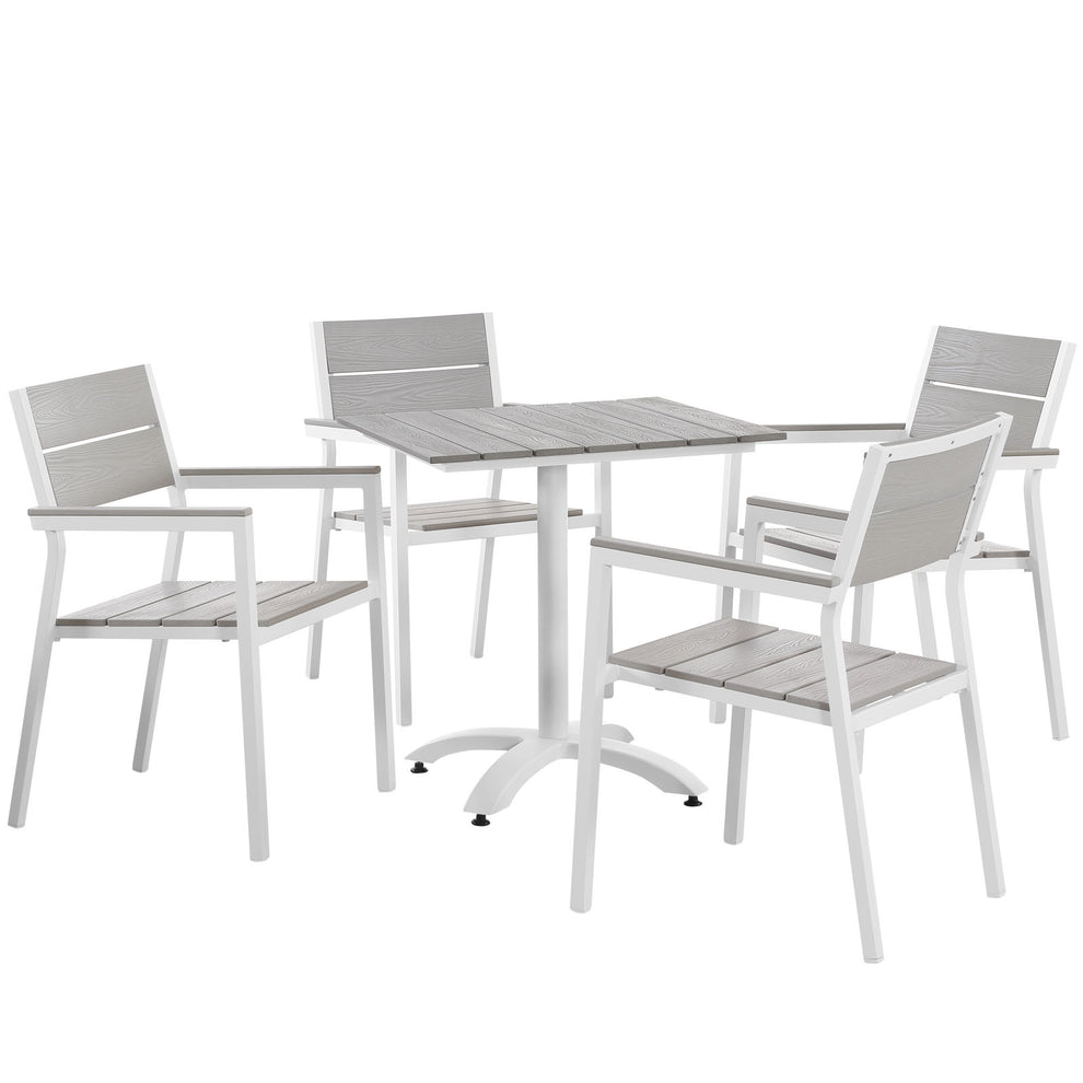 Modway Maine 5 Piece Outdoor Patio Dining Set - EEI-1761 - EEI-1761 | Outdoor Dining Sets | Modishstore - 1