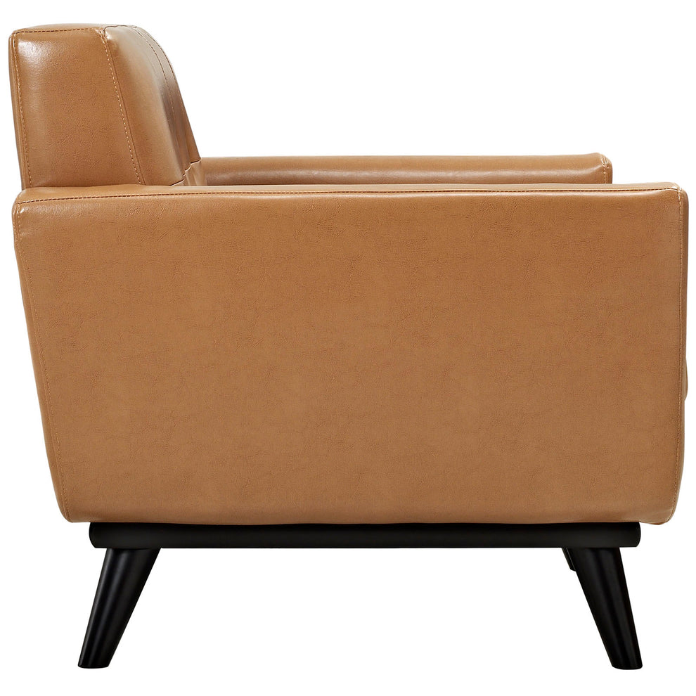 Engage 2 Piece Leather Living Room Set By Modway - EEI-1765 | Sofa Set | Modishstore - 4