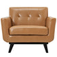 Modway Engage 2 Piece Leather Living Room Set - EEI-1766 | Sofas | Modishstore-2