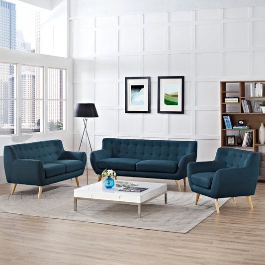 Modway Remark 3 Piece Living Room Set | Sofas | Modishstore