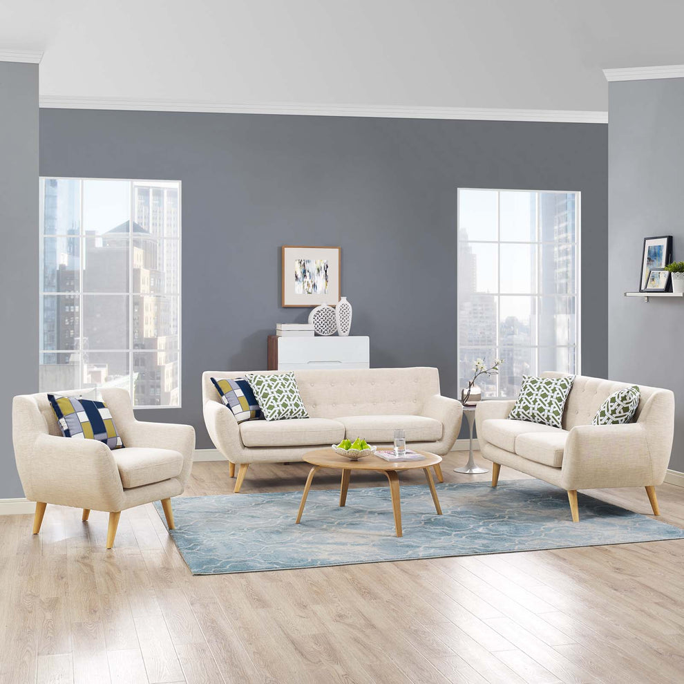 Modway Remark 3 Piece Living Room Set - EEI-1782 | Sofa Set | Modishstore - 36