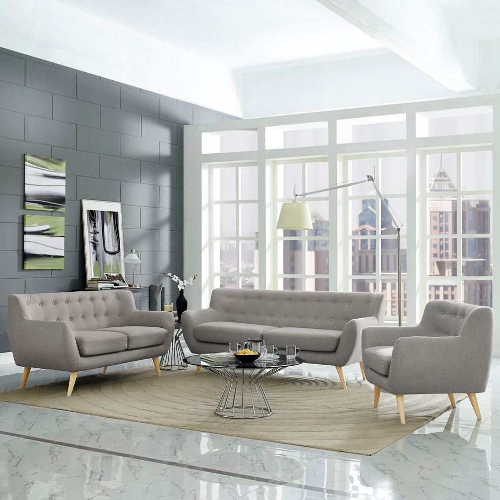 Modway Remark 3 Piece Living Room Set - EEI-1782 | Sofa Set | Modishstore - 21