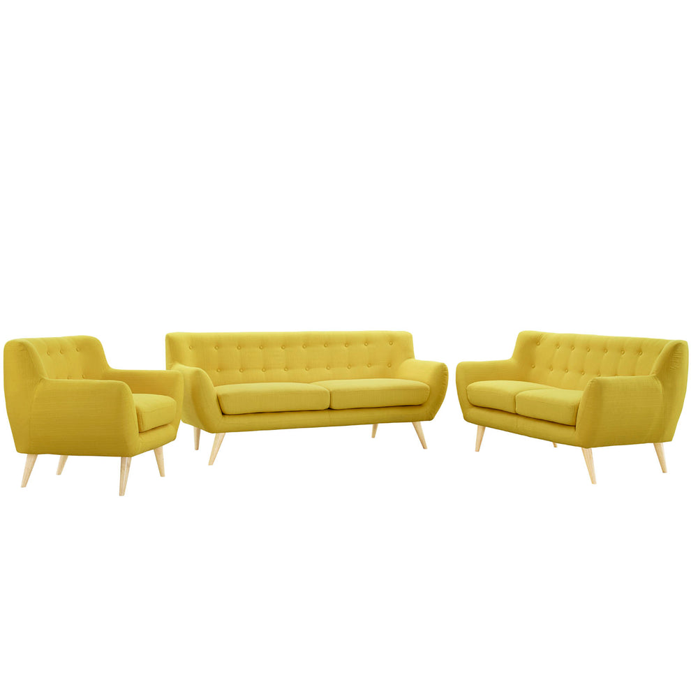 Modway Remark 3 Piece Living Room Set - EEI-1782 | Sofa Set | Modishstore - 29