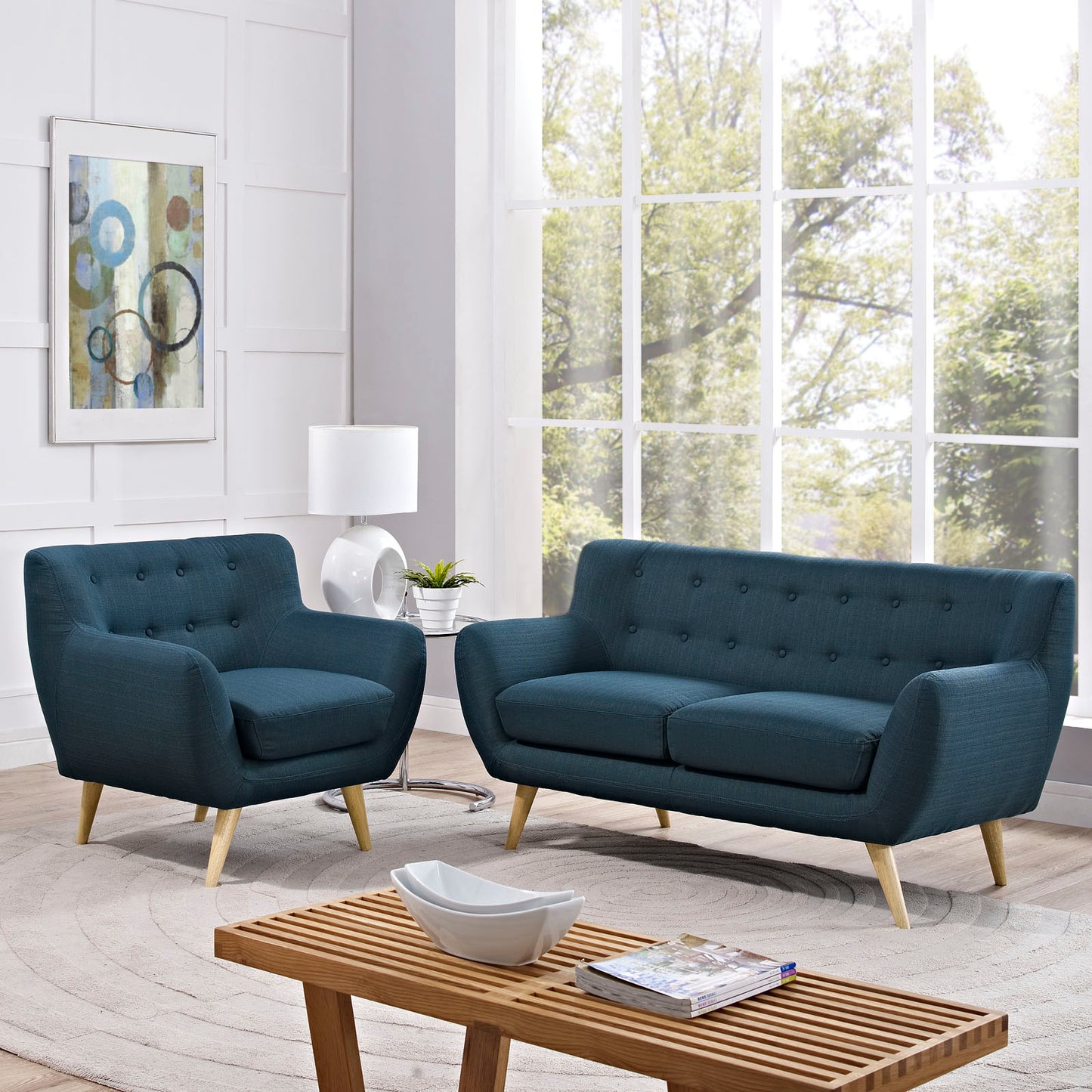 Modway Remark 2 Piece Living Room Set - EEI-1783 | Sofas | Modishstore-31