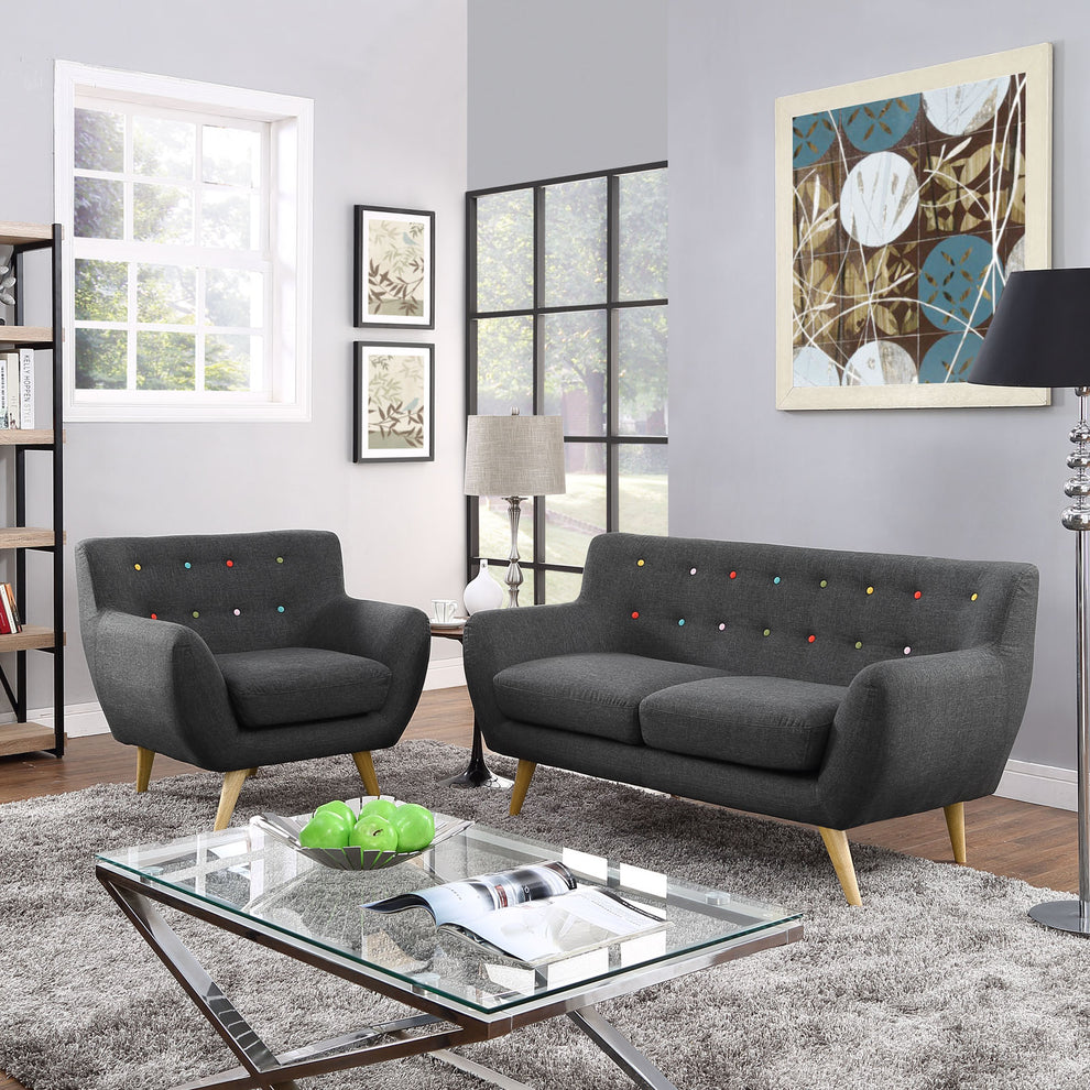 Modway Remark 2 Piece Living Room Set - EEI-1783 - EEI-1783 | Sofa Set | Modishstore - 9