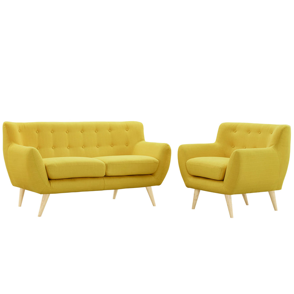 Modway Remark 2 Piece Living Room Set - EEI-1783 - EEI-1783 | Sofa Set | Modishstore - 11