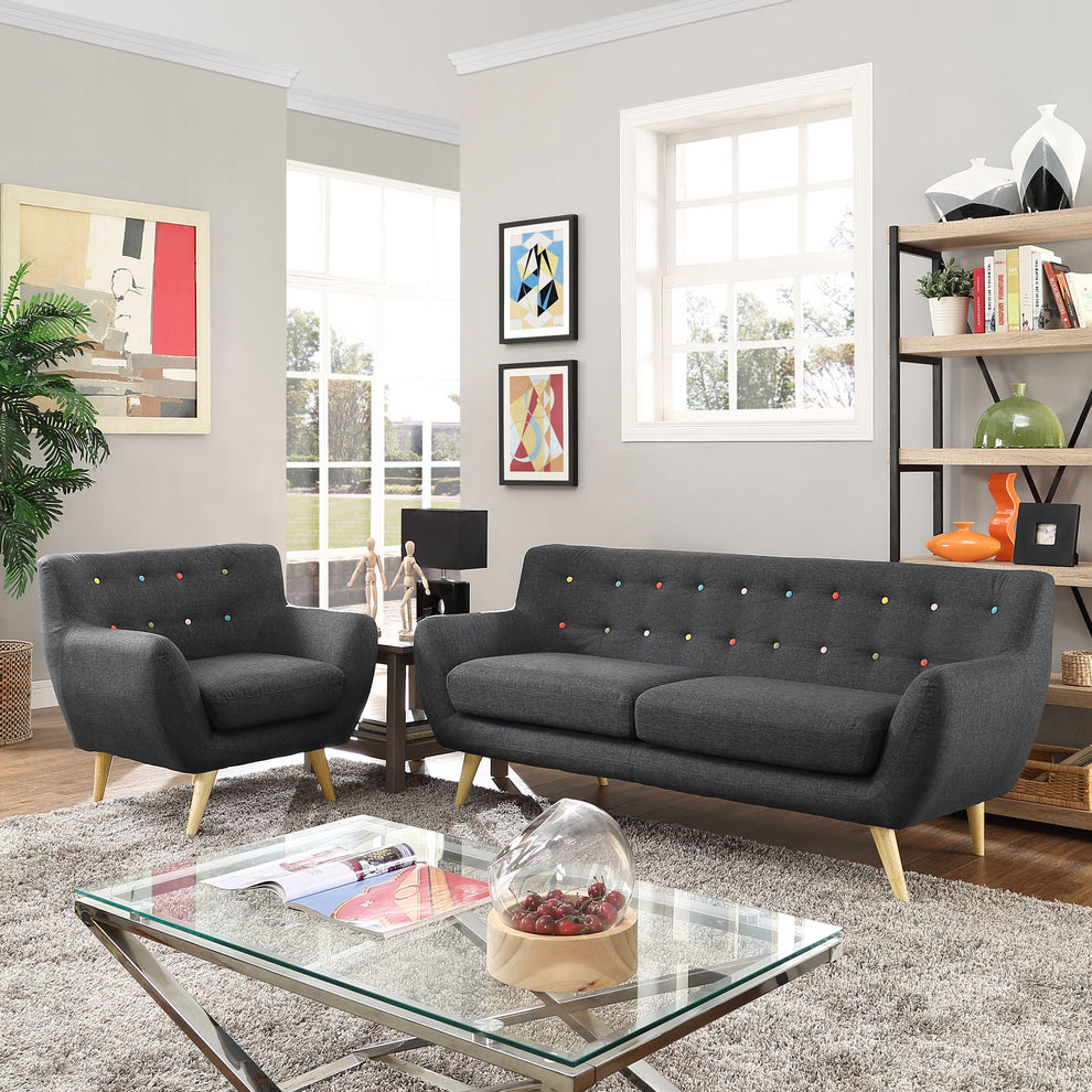 Modway Remark 2 Piece Living Room Set - EEI-1784 - EEI-1784 | Sofa Set | Modishstore - 14