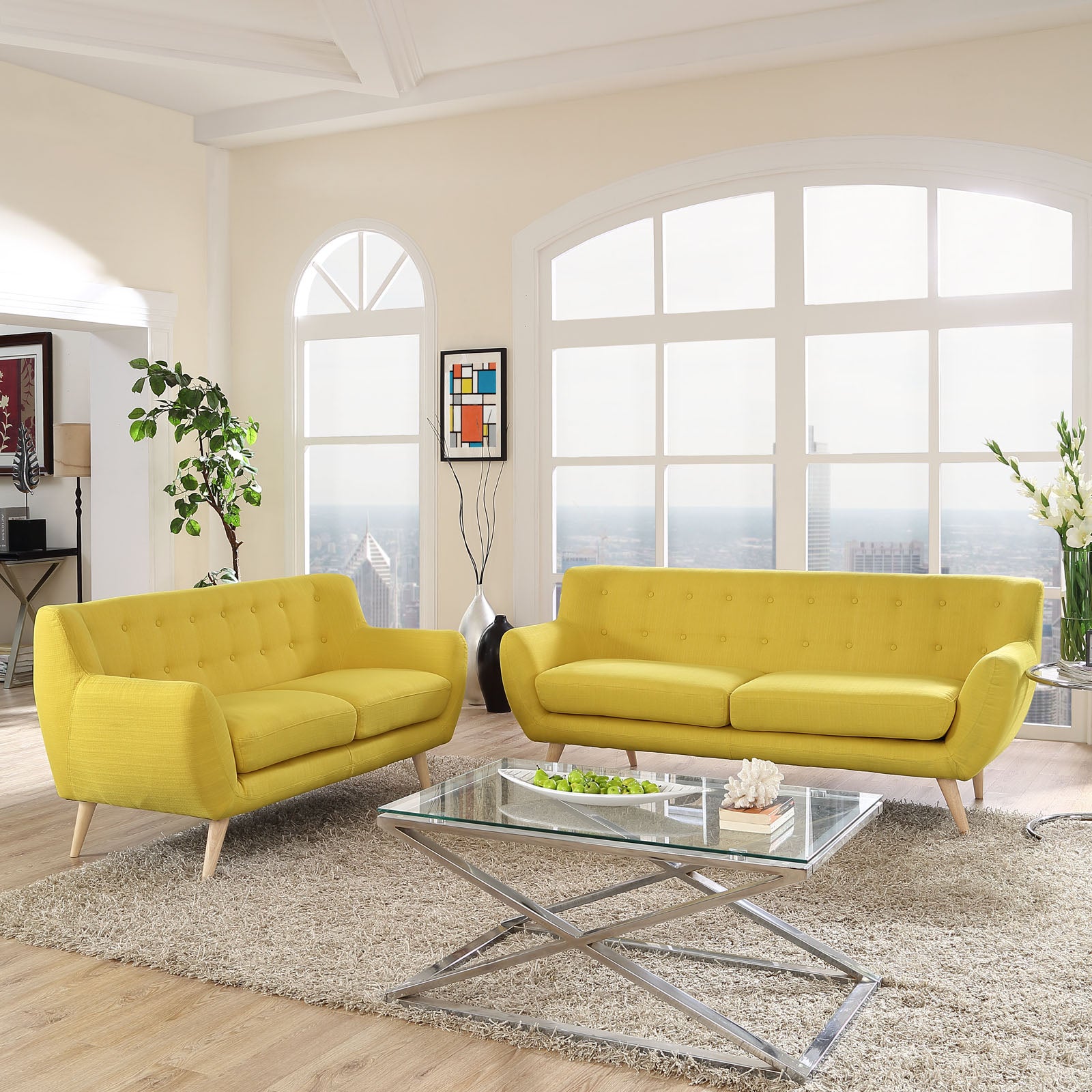 Modway Remark 2 Piece Living Room Set - EEI-1785 | Sofas | Modishstore-11