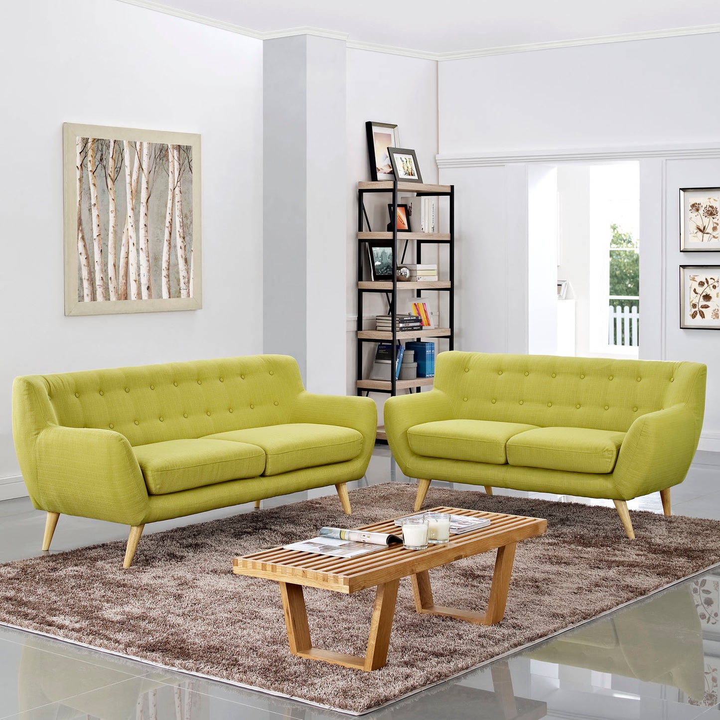 Modway Remark 2 Piece Living Room Set - EEI-1785 | Sofas | Modishstore-34