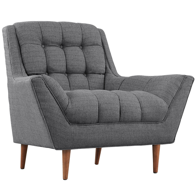 Response Upholstered Fabric Armchair By Modway - EEI-1786 | Armchairs | Modishstore - 12