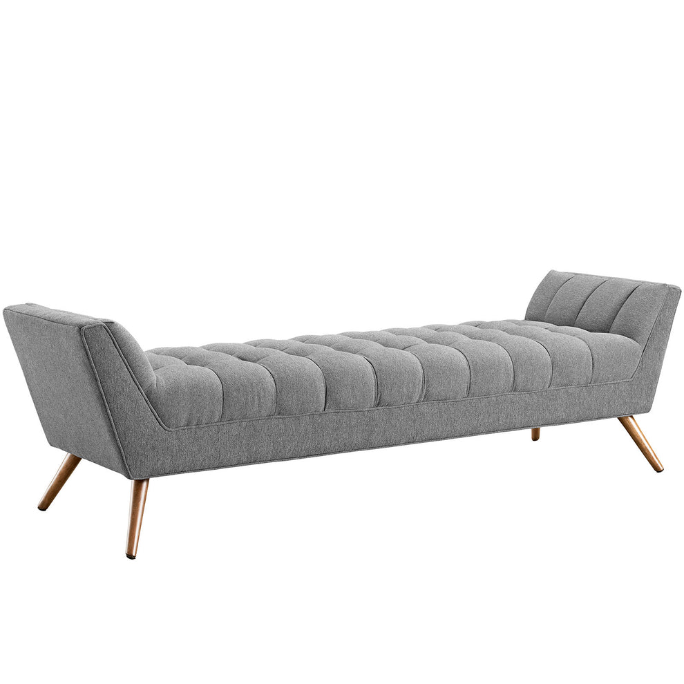 Modway Response Fabric Bench - EEI-1790 | Benches | Modishstore - 3