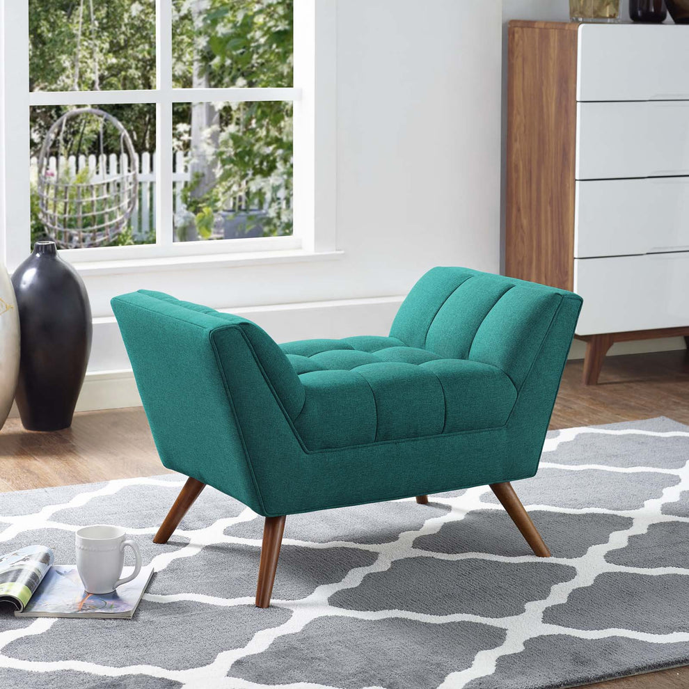 Response Upholstered Fabric Ottoman By Modway - EEI-1791 | Ottomans | Modishstore - 6