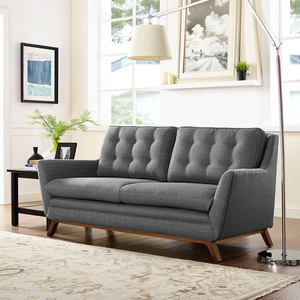 Beguile Upholstered Fabric Loveseat By Modway - EEI-1799 | Loveseats | Modishstore - 6