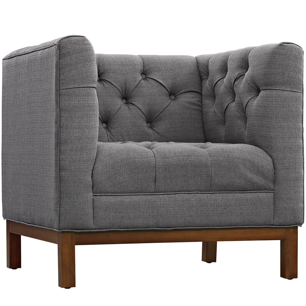 Panache Upholstered Fabric Armchair By Modway - EEI-1801 | Armchairs | Modishstore - 2