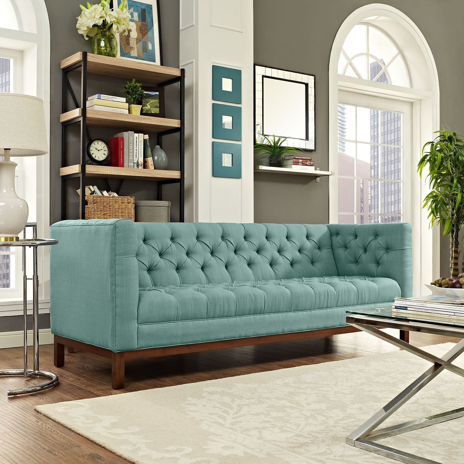 Panache Upholstered Fabric Sofa By Modway - EEI-1802 | Sofas | Modishstore - 17