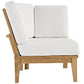 Modway EEI-1820 Marina 3 Piece Outdoor Patio Teak Sofa Set - Natural White | Outdoor Sofas, Loveseats & Sectionals | Modishstore-9