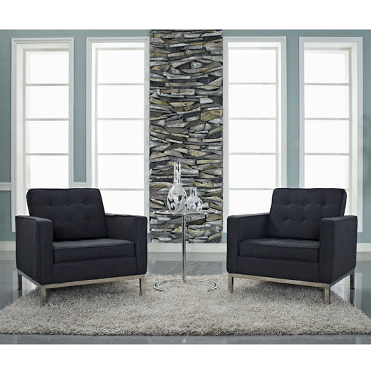 Loft Wool Armchair By Modway - EEI-184 | Armchairs | Modishstore - 1