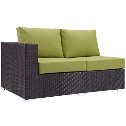 Convene Outdoor Patio Left Arm Loveseat By Modway - EEI-1842 | Outdoor Sofas, Loveseats & Sectionals | Modishstore - 4