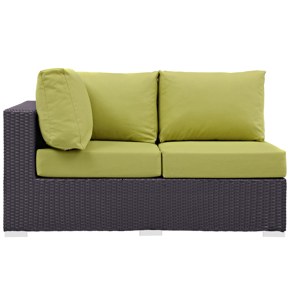 Convene Outdoor Patio Left Arm Loveseat By Modway - EEI-1842 | Outdoor Sofas, Loveseats & Sectionals | Modishstore - 6