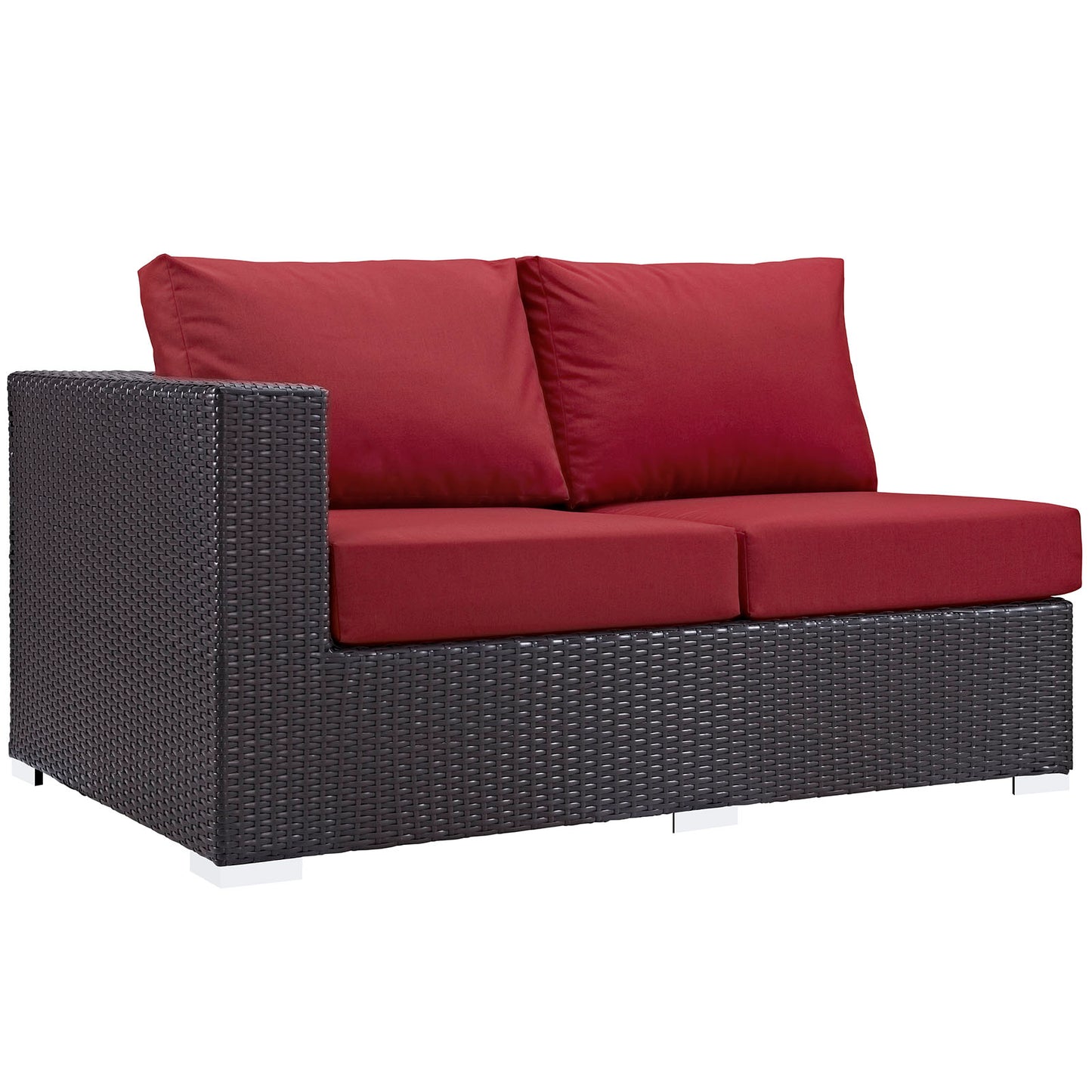 Convene Outdoor Patio Left Arm Loveseat By Modway - EEI-1842 | Outdoor Sofas, Loveseats & Sectionals | Modishstore - 7
